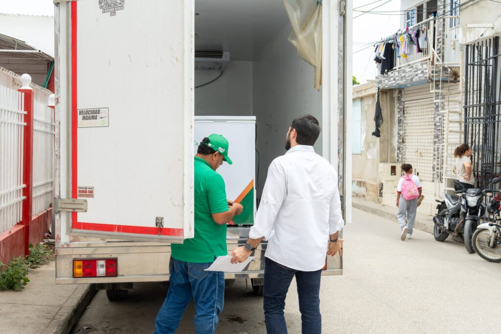 Entrega Refrigeradores 6to dia