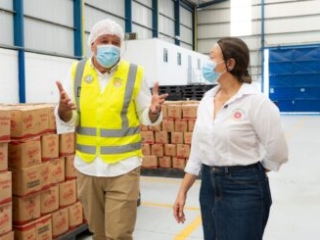 Visita Contralor&iacute;a y Patrulla PAE a Bodega