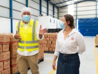 Visita Contralor&iacute;a y Patrulla PAE a Bodega