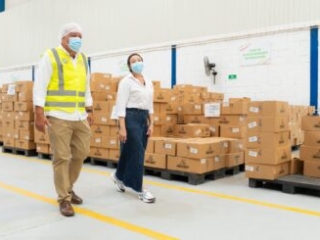 Visita Contralor&iacute;a y Patrulla PAE a Bodega