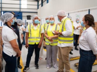 Visita Contralor&iacute;a y Patrulla PAE a Bodega