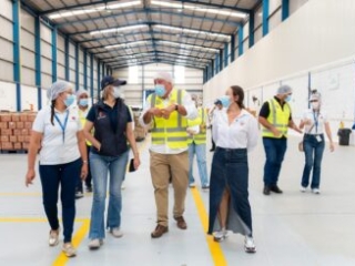 Visita Contralor&iacute;a y Patrulla PAE a Bodega