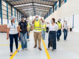 Visita Contralor&iacute;a y Patrulla PAE a Bodega