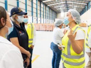 Visita Contralor&iacute;a y Patrulla PAE a Bodega
