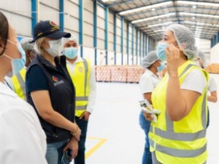 Visita Contralor&iacute;a y Patrulla PAE a Bodega