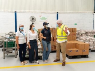 Visita Contralor&iacute;a y Patrulla PAE a Bodega