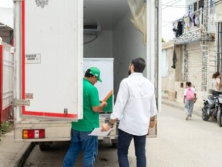 Entrega Refrigeradores 6to dia