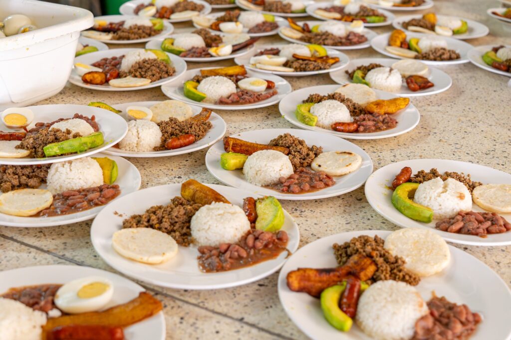 Men&uacute; Especial Bandeja Paisa